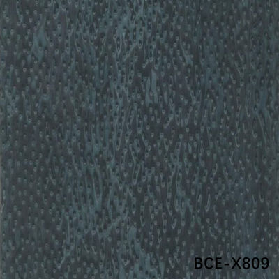 Blu Cat's Eye veneer di legno ingegnerizzato X809 Special Ring Grain Customized spessore 0,55 mm