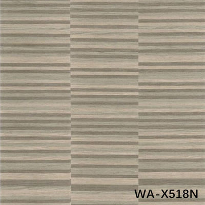 Spessore irregolare della texture 0,3 mm impiallacciatura ingegnerizzata colore marrone per hotel WA-X518N