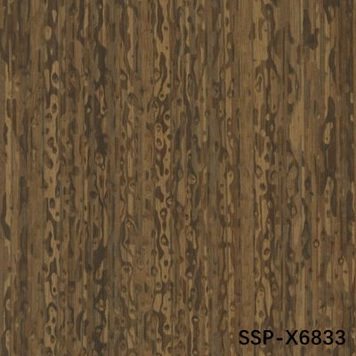 Sapele fumante Pommele ingegneria di quercia rivestimento spessore 0,18-0,6 mm per il pannello di parete