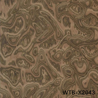 Confezionato in legno di noce nera WTB-X2043 0,15-0,55 mm per cartoni decorativi interni