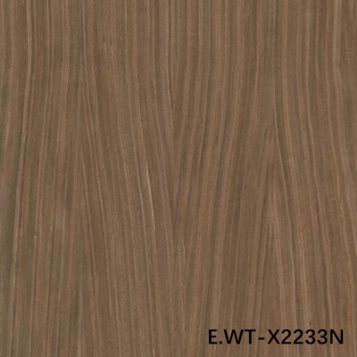 Impiallacciatura di legno modificata personalizzata di noce europeo con venatura a corona, spessore 0,15-0,55 mm, per frontali di mobili X0233N/X2233N/X8608N/X4088N/X7088N/X7288N