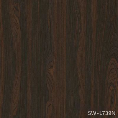 Nuovo Design di Impiallacciatura in Legno Affumicato Artificiale SW-L739N/L743N Spessore 0,55mm Per Finitura Mobili