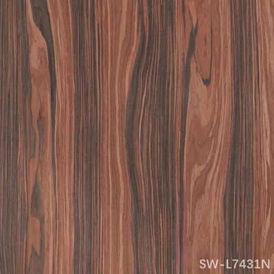 Nuovo Design di Impiallacciatura in Legno Affumicato Artificiale SW-L739N/L743N Spessore 0,55mm Per Finitura Mobili