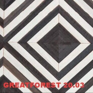 Parquet artistico Legno finitura fatta a mano stile minimalista moderno personalizzazione artistica per interni auto