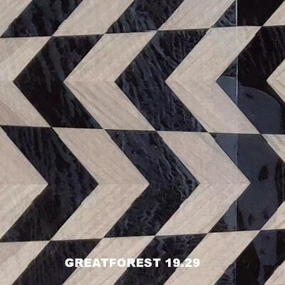 Parquet artistico Legno finitura fatta a mano stile minimalista moderno personalizzazione artistica per interni auto