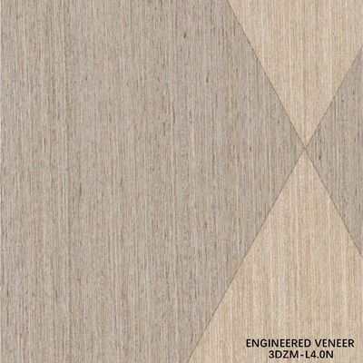 Impiallacciatura ingegnerizzata decorativa 3D per hotel/decorazione residenziale, dimensioni e texture personalizzate 3DZM-L4.0N