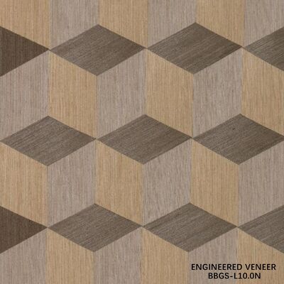 Fornitura di fabbrica Fornitura di legno ingegneristico di spessore 0,5 mm BBGS-L10.0N per decorazioni alberghiere