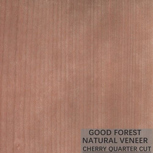 Colore naturale di Cherry Veneer Quarter Cut Smoked della decorazione popolare