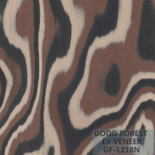 Il legno di legno costruito della radice dell'albero dell'impiallacciatura impiallaccia colore naturale/tinto