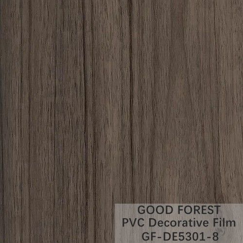 Film decorativo del PVC della divisione spessore Grey Color scuro di 0.60mm - di 0.25mm