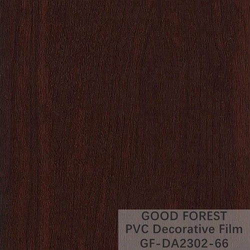 Film di legno scuro del grano di legno spessore decorativo di 0.60mm - di 0.25mm