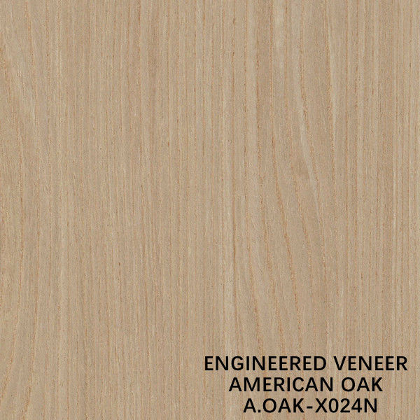 Foglio per impiallacciatura di legno americano naturale della QUERCIA bianca X024N di simulazione per l'iso di Windows e della porta