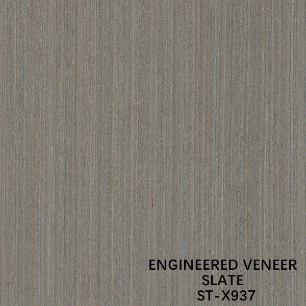 Il grano Fineline della noce X937 dell'impiallacciatura ricomposto immaginazione di legno dell'ardesia del Governo ha allungato la dimensione 3100mm dal produttore Iso della Cina