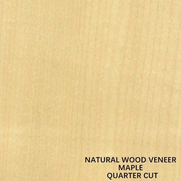 Il quarto naturale americano dell'impiallacciatura di legno dell'acero ha tagliato la buona qualità di spessore 0.5mm per mobilia e lo strumento musicale
