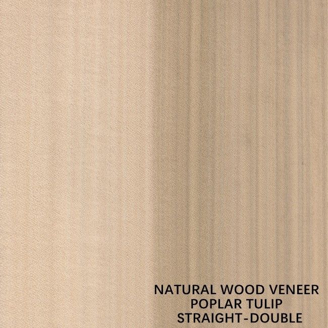 Il quarto naturale americano dell'impiallacciatura di legno del pioppo ha tagliato il doppio colore per la decorazione