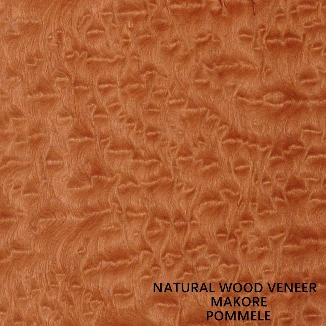 Impiallacciatura naturale Cherry Mahogany For Hotel Decoration di legno dell'Africa Makore e mobilia