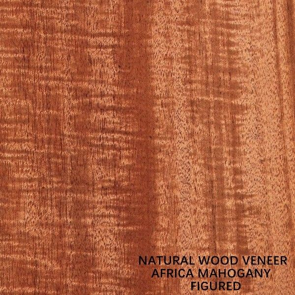 L'impiallacciatura di legno di mogano naturale dell'OEM diritto ha calcolato il grano 2500-3100MM per la pelle della porta