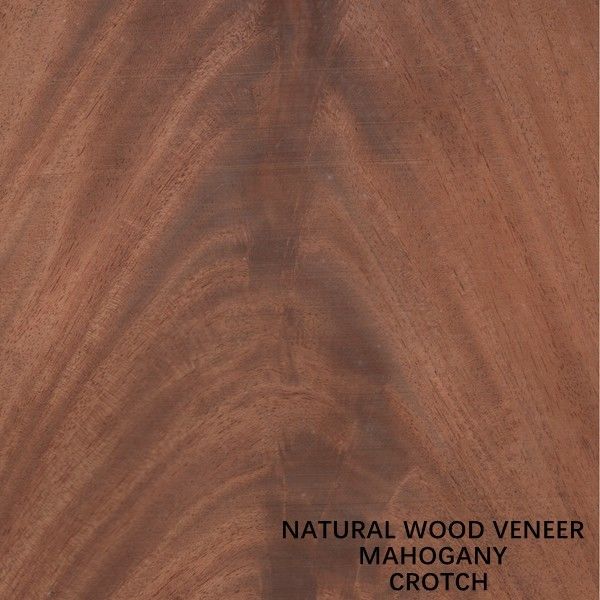 Il legno di mogano naturale posteriore tosato impiallaccia la biforcazione speciale di 0.5mm per la decorazione dell'hotel