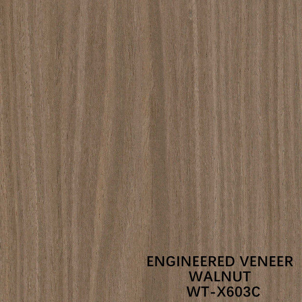 ISO ingegneria legno rivestimento corona taglio colore marrone per porta e gabinetto faccia WT-X603C