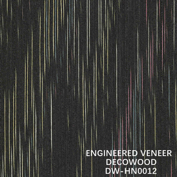 Impiallacciatura Decowood Ingegnerizzata a Texture Irregolare HN0012 per Decorazione Hotel 2500*640mm Dimensione Standard