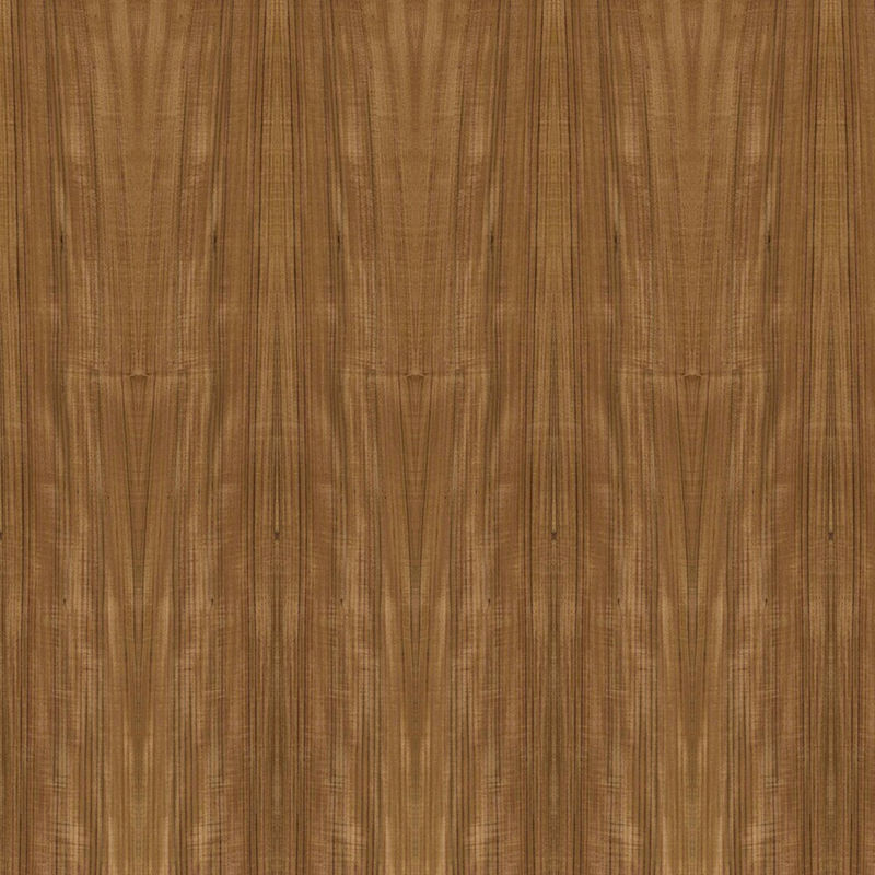Compensato fantasia legno di teak naturale impiallacciato contrasto quarto di grano senza vernice per bordo decorativo per interni