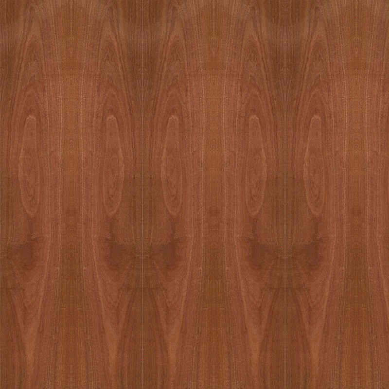 Grano di legno naturale 5/9/12/15/18/25/30mm della corona dell'impiallacciatura di Sapele del compensato operato