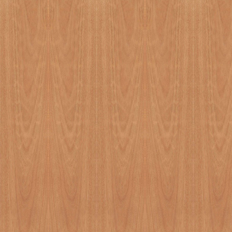 Il pannello operato affrontato E1/E0 di Okoume dell'impiallacciatura del grano di legno naturale della corona classifica il compensato 25mm che lo spessore per la porta Cina fa