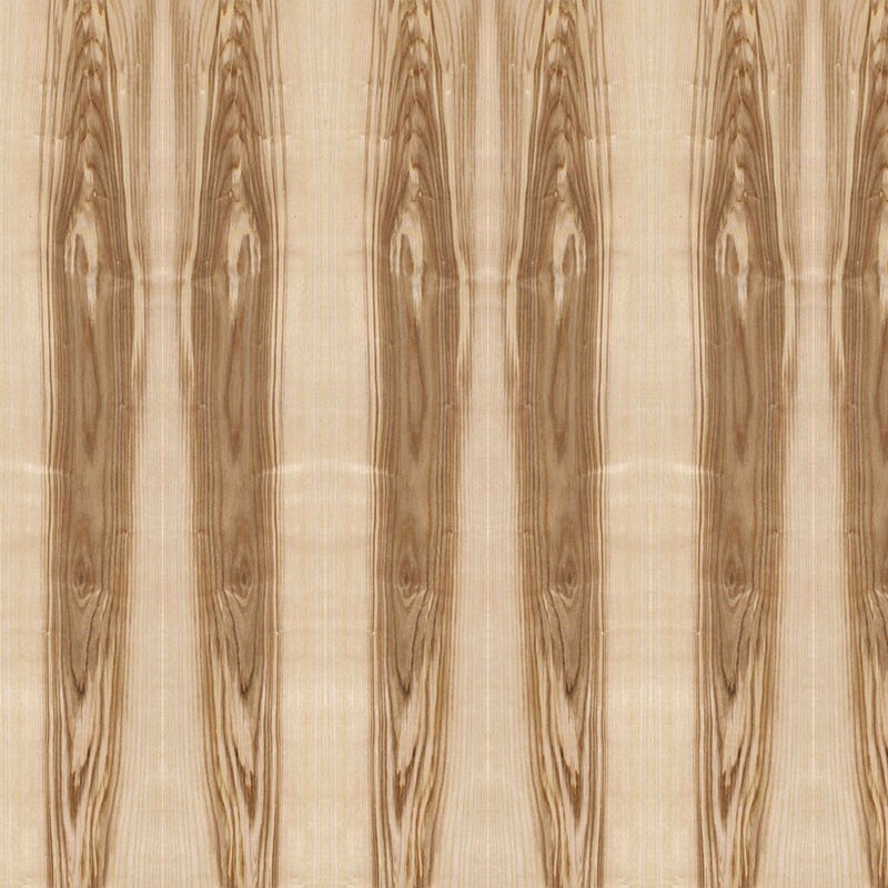 La dimensione standard del bordo del MDF di spessore naturale operato di Ash Oliver Wood Veneer Crown Grain 9mm/18mm può essere senza pittura