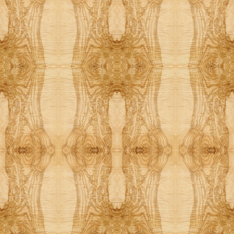 Immaginazione allungata Ash Burl Oliver Wood Veneer Book Match naturale di dimensione che impiomba per l'iso della decorazione dell'hotel