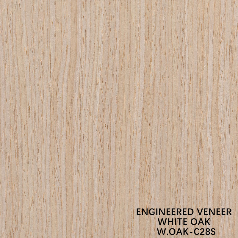 Fabbricazione ricostituita per la decorazione con rivestimento in legno di quercia bianco 28S