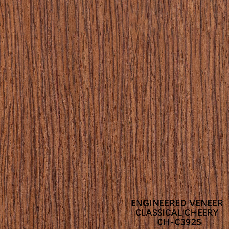 392C / 392S Veneer di legno ricomposto marrone scuro per decorazioni vintage