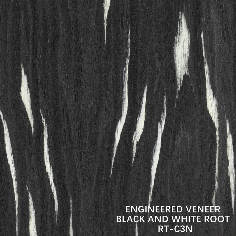 Fenerie di legno di ingegneria speciale, radice nera e bianca 3N per la decorazione, 3100 mm
