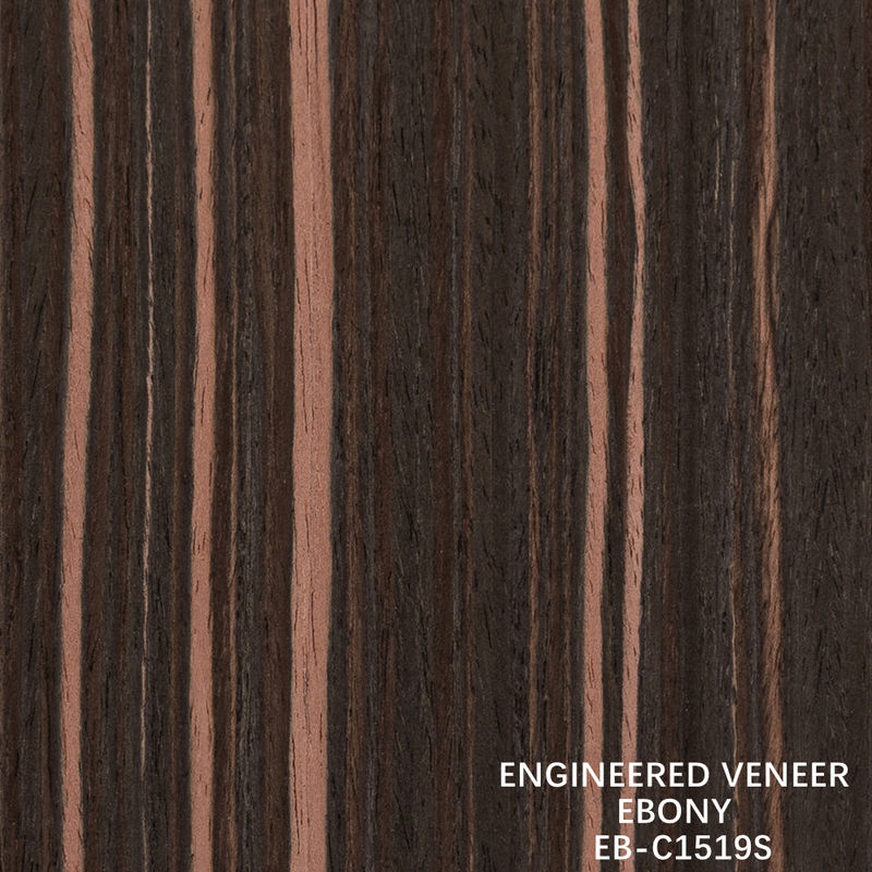 Legno di ebano artificiale, rivestimento a grano verticale, colore rosso 2200-3100 mm, lunghezza per decorazioni alberghiere