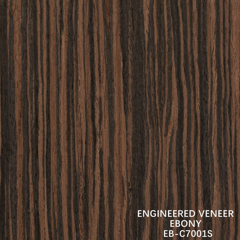 Fancy ricomposto legno di ebano rivestimento Quarter rettangolare grano rivestito per hotel e arredamento