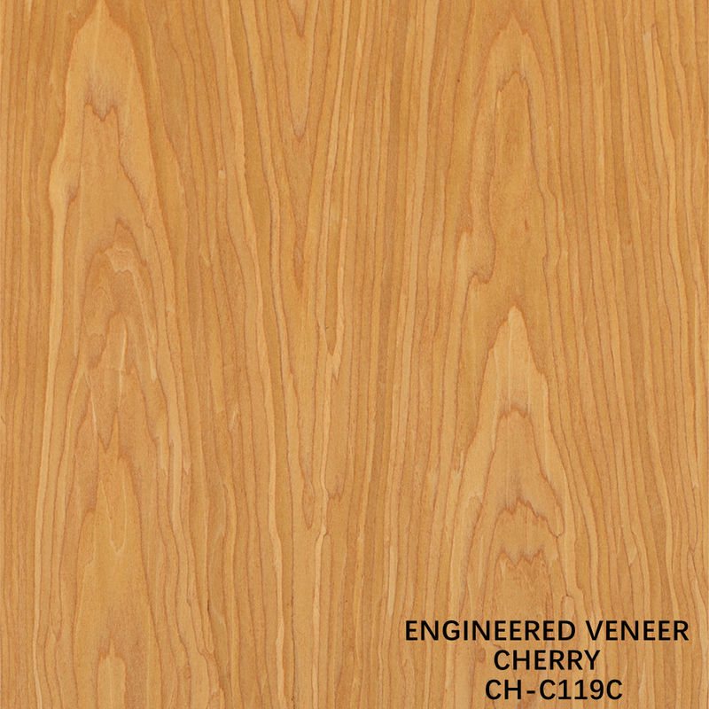 Ev Legno Veneer Of Fancy Crown Grain American Cherry 2850mm Lunghezza Per Porte Interne China Manufacturer