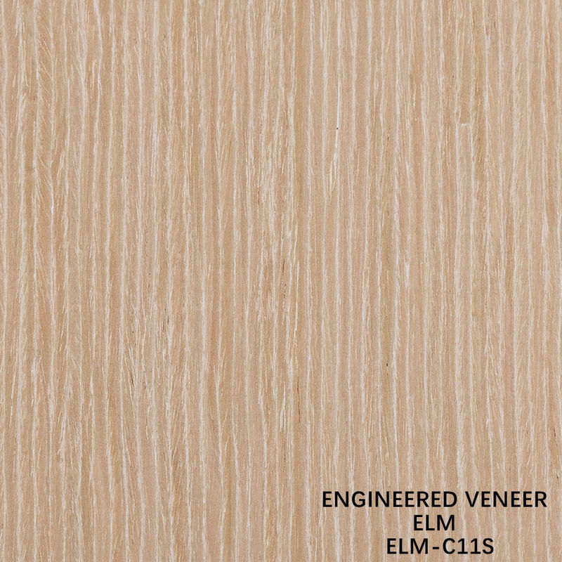 Ricognizione personalizzata del legno di olmo veneer taglio diretto e taglio corona per la faccia del gabinetto di 2500 * 640 mm