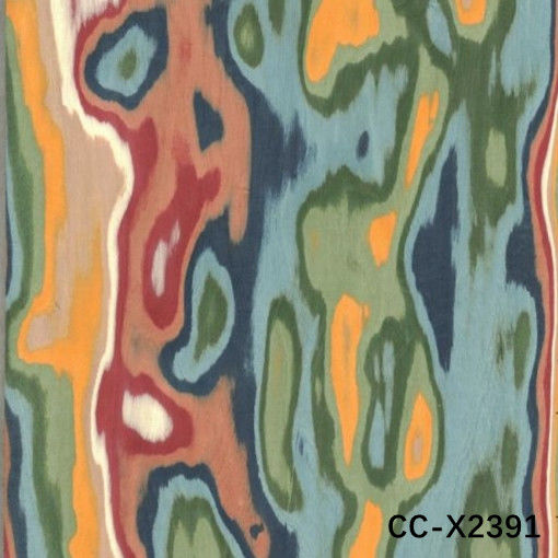 Nuvola colorata X2391 Tessitura irregolare 2500*640 Dimensioni normali Per decorazione