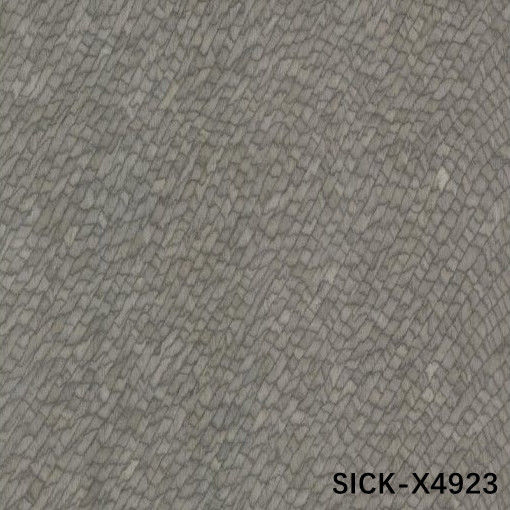 High-End Custom SI.CK-X4923 Ingegneria di Legno Veneer argento pelle di coccodrillo struttura reticolare per pannelli di lusso