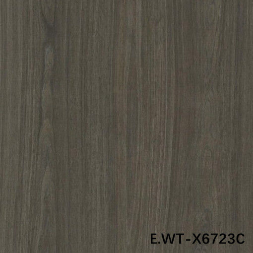 Finitura in legno ingegneristico di alta qualità Noce europea E.WT-X6723C Corona marrone scuro per decorazioni alberghiere Cina OEM Factory