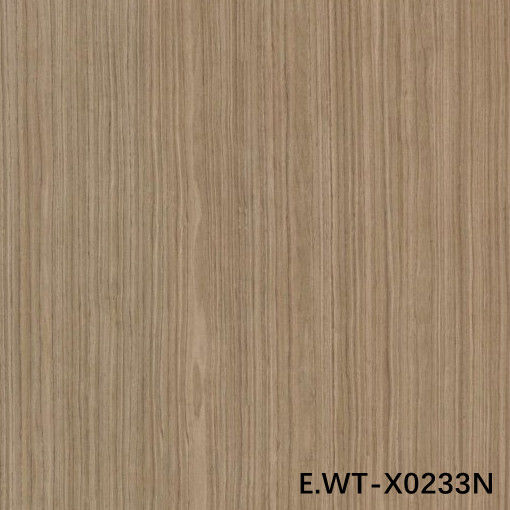 Finitura di legno ingegnerizzata di alta qualità Noce europea E.WT-X0233N Quarter Straight Brown 0,3 mm per compensato di lusso Cina OEM