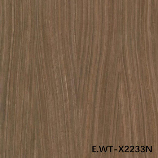 Finitura di legno ingegnerizzata di alta qualità Noce europea E.WT-X2233N Quarter Cut Straight Grain 0.6mm Per interni auto OEM
