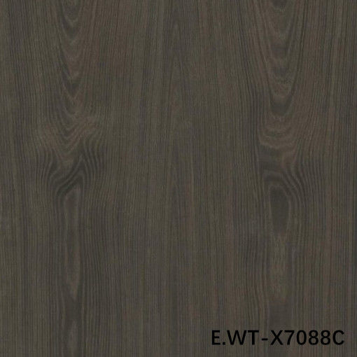 Finitura di legno ingegneristico di alta qualità Noce europea E.WT-X7088C Crown Cut Tre fiori per la decorazione delle porte