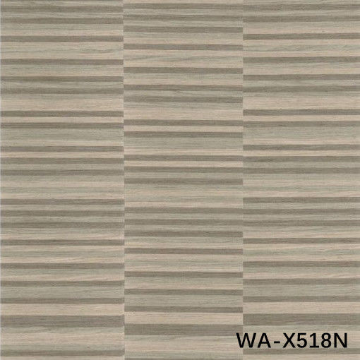 Spessore irregolare della texture 0,3 mm impiallacciatura ingegnerizzata colore marrone per hotel WA-X518N