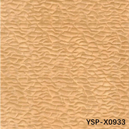 Giallo Camphor Sapele Pommele High End Veneer di legno Insolito per la decorazione degli hotel