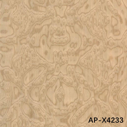 Impiallacciatura in legno ingegnerizzato Ash Sapele Pommele, dimensioni standard 2500*640mm X4233 per facciate di porte e armadi
