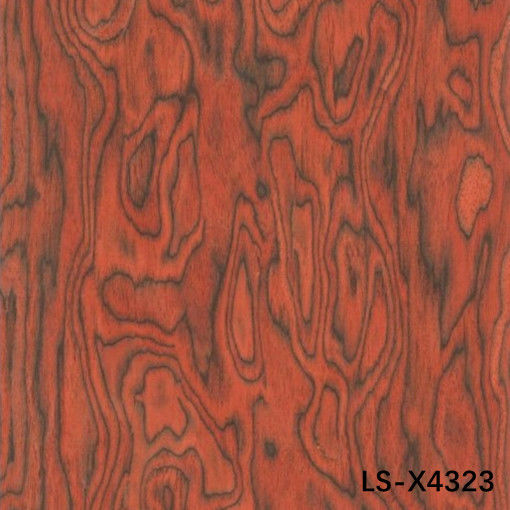 Colore rosso 2500-3100 mm Veneer di legno ingegnerizzato per mobili