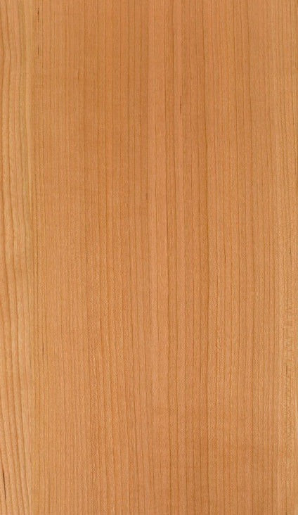 Legno di ciliegio americano naturale, fetta di rivestimento, tagliato piatto, 2200-3200 mm, dimensioni normali, per la decorazione dei mobili