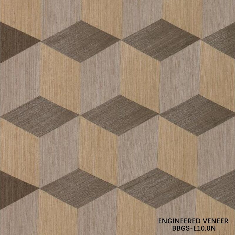 Fornitura di fabbrica Fornitura di legno ingegneristico di spessore 0,5 mm BBGS-L10.0N per decorazioni alberghiere