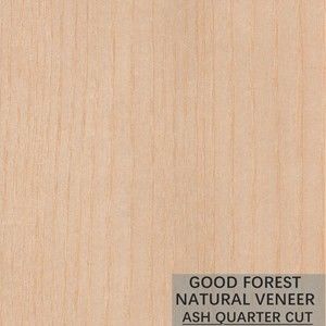 Grano naturale di ASH Wood Veneer Sheets Special su misura per le porte