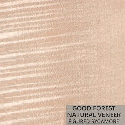 Il legno calcolato sicomoro naturale impiallaccia 0.3mm - 0.5mm per le porte interne